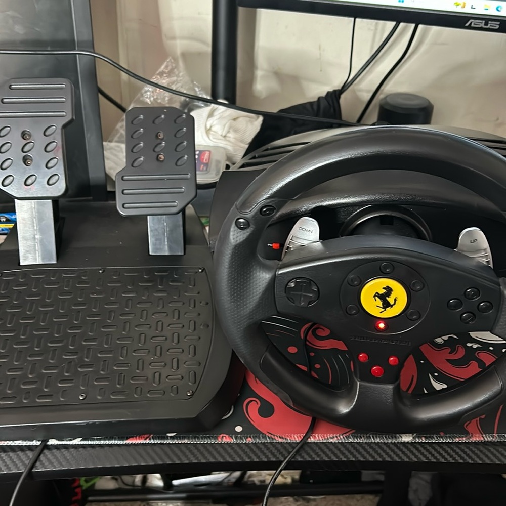 Ferrari gaming steering wheel